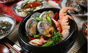OObunjagi Ttukbaegi (Sup Seafood)
