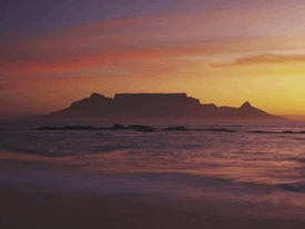 La Montaña de la Mesa de Sudáfrica