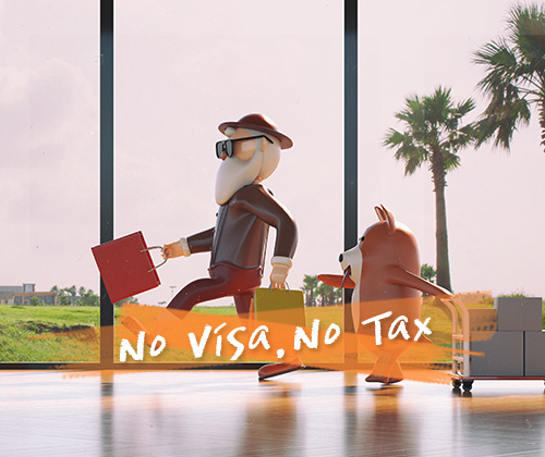 No Visa . No Tax의 대한민국 가장 편리한 개최지